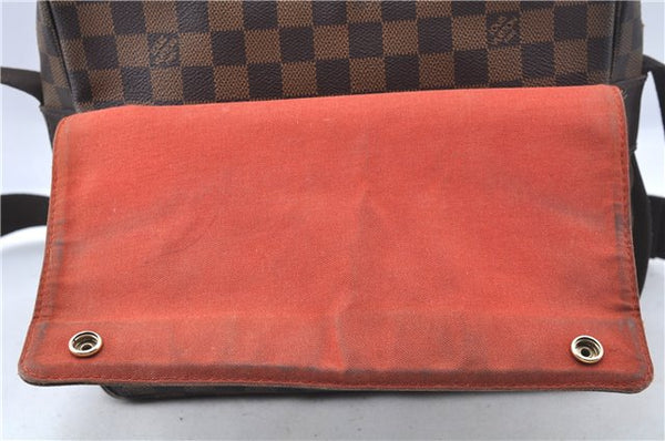 Authentic Louis Vuitton Damier Naviglio Shoulder Cross Body Bag N45255 LV J7504