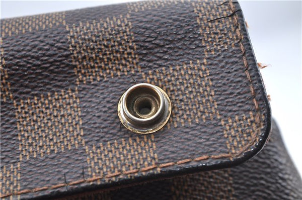 Authentic Louis Vuitton Damier Naviglio Shoulder Cross Body Bag N45255 LV J7504