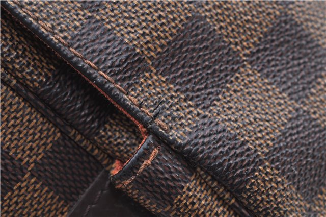 Authentic Louis Vuitton Damier Naviglio Shoulder Cross Body Bag N45255 LV J7504