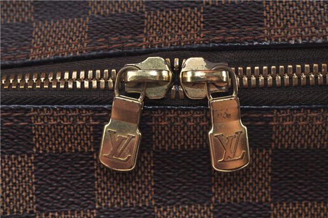 Authentic Louis Vuitton Damier Naviglio Shoulder Cross Body Bag N45255 LV J7504