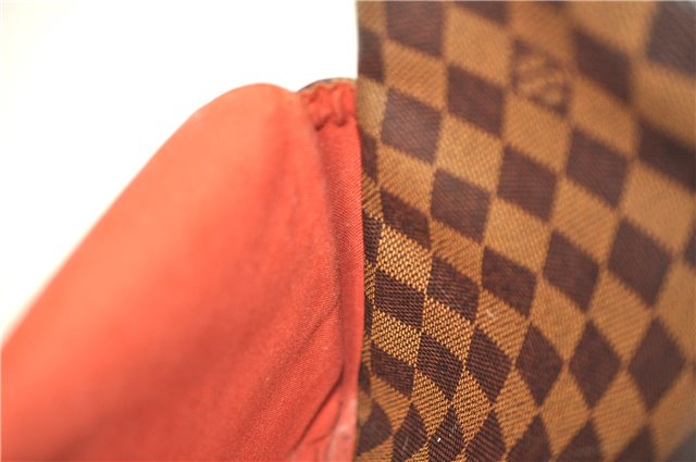 Authentic Louis Vuitton Damier Naviglio Shoulder Cross Body Bag N45255 LV J7504