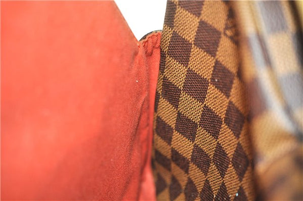 Authentic Louis Vuitton Damier Naviglio Shoulder Cross Body Bag N45255 LV J7504