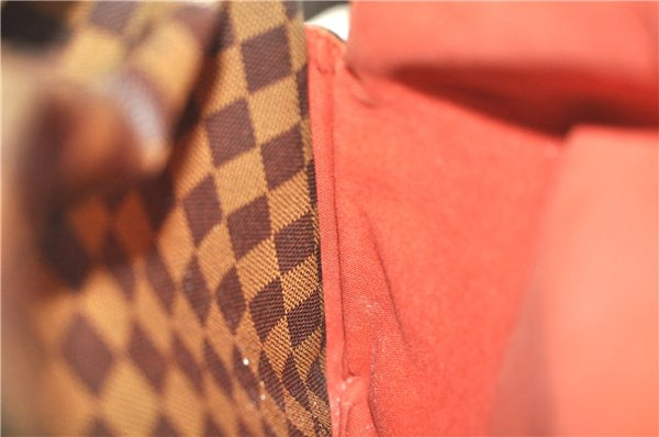 Authentic Louis Vuitton Damier Naviglio Shoulder Cross Body Bag N45255 LV J7504