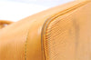 Authentic Louis Vuitton Epi Alma PM Hand Bag Yellow M52149 LV J7522