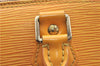 Authentic Louis Vuitton Epi Alma PM Hand Bag Yellow M52149 LV J7522