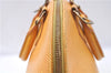 Authentic Louis Vuitton Epi Alma PM Hand Bag Yellow M52149 LV J7522