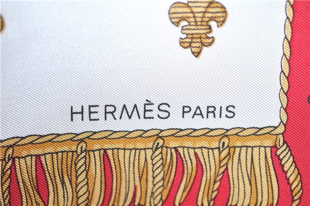 Auth HERMES Carre 90 Scarf 