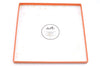 Auth HERMES Carre 90 Scarf "VUE DU CARROSSE DE LA GALERE" Silk Red Box J7532