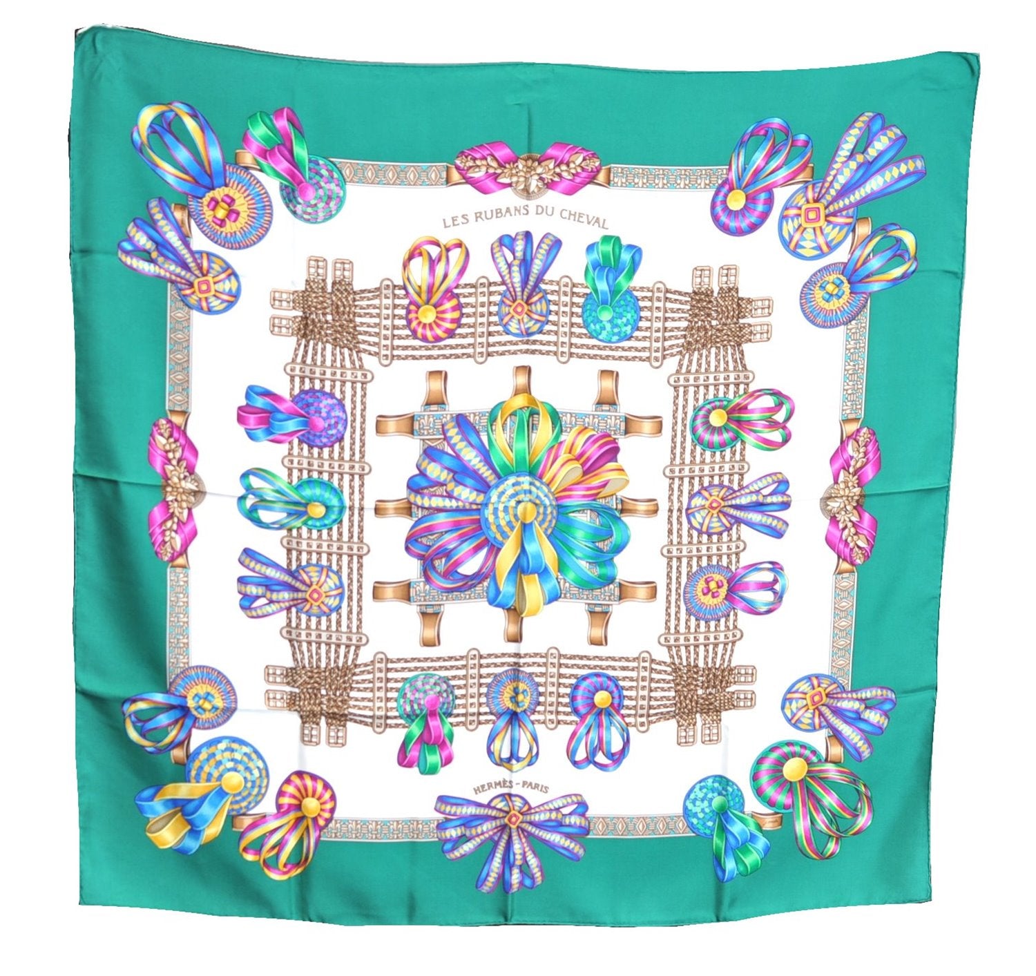 Authentic HERMES Carre 90 Scarf 