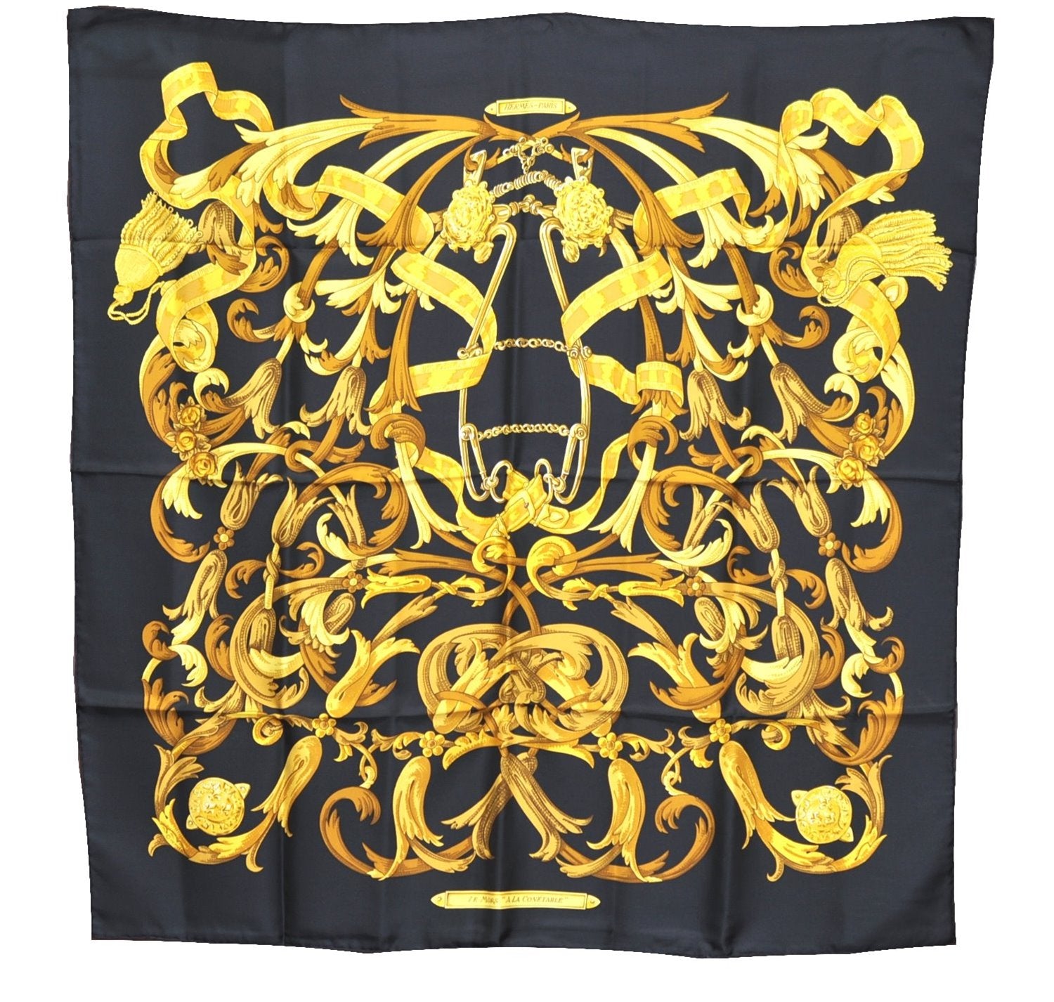 Authentic HERMES Carre 90 Scarf 