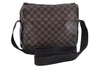 Authentic Louis Vuitton Damier Naviglio Shoulder Cross Body Bag N45255 LV J7577
