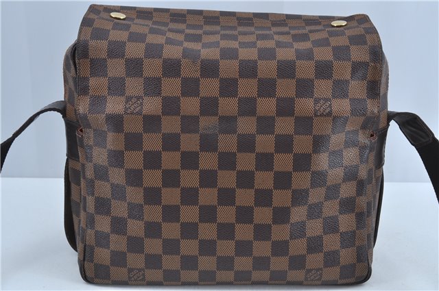 Authentic Louis Vuitton Damier Naviglio Shoulder Cross Body Bag N45255 LV J7577