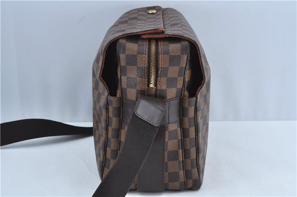 Authentic Louis Vuitton Damier Naviglio Shoulder Cross Body Bag N45255 LV J7577
