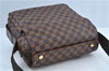 Authentic Louis Vuitton Damier Naviglio Shoulder Cross Body Bag N45255 LV J7577