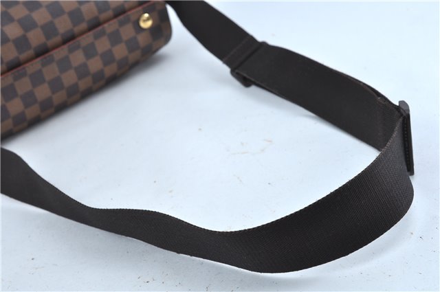 Authentic Louis Vuitton Damier Naviglio Shoulder Cross Body Bag N45255 LV J7577