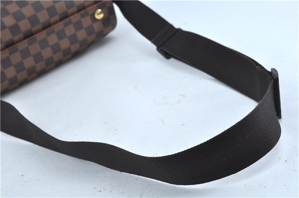 Authentic Louis Vuitton Damier Naviglio Shoulder Cross Body Bag N45255 LV J7577