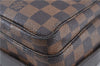 Authentic Louis Vuitton Damier Naviglio Shoulder Cross Body Bag N45255 LV J7577
