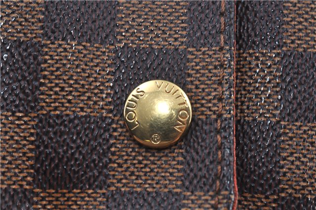 Authentic Louis Vuitton Damier Naviglio Shoulder Cross Body Bag N45255 LV J7577