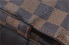 Authentic Louis Vuitton Damier Naviglio Shoulder Cross Body Bag N45255 LV J7577