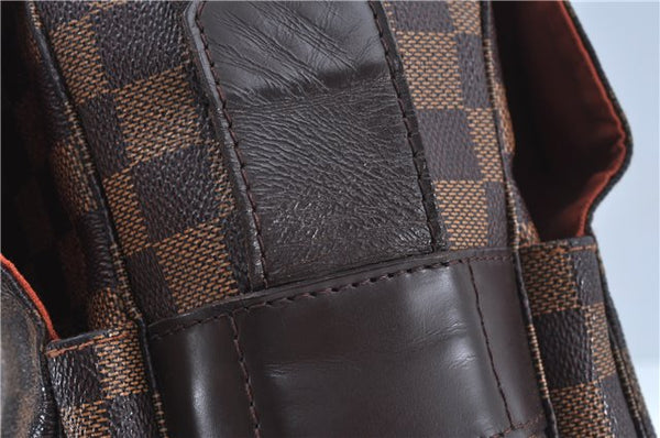 Authentic Louis Vuitton Damier Naviglio Shoulder Cross Body Bag N45255 LV J7577