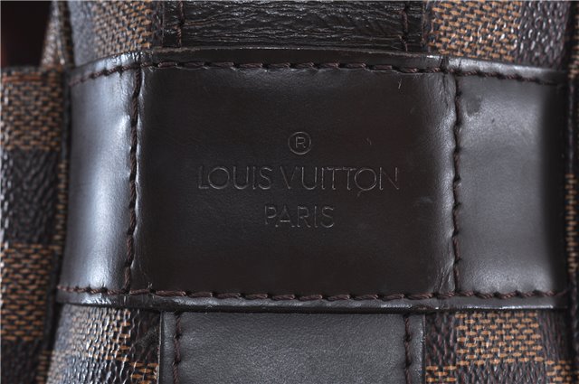 Authentic Louis Vuitton Damier Naviglio Shoulder Cross Body Bag N45255 LV J7577