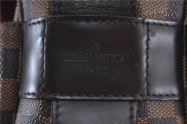 Authentic Louis Vuitton Damier Naviglio Shoulder Cross Body Bag N45255 LV J7577