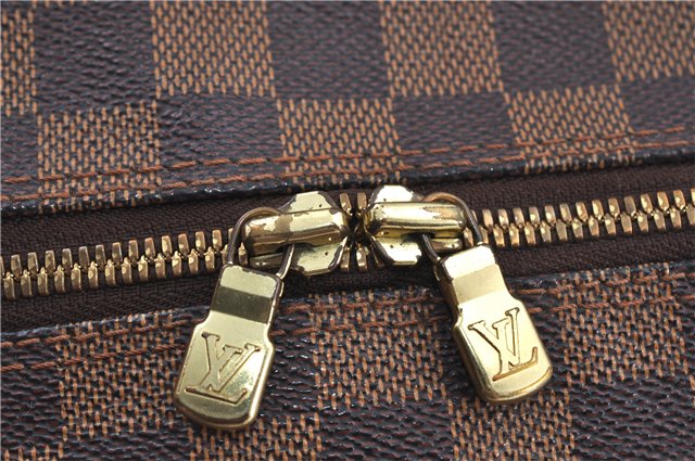 Authentic Louis Vuitton Damier Naviglio Shoulder Cross Body Bag N45255 LV J7577