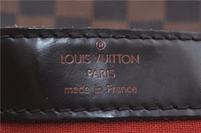 Authentic Louis Vuitton Damier Naviglio Shoulder Cross Body Bag N45255 LV J7577