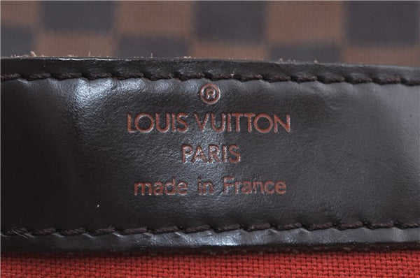 Authentic Louis Vuitton Damier Naviglio Shoulder Cross Body Bag N45255 LV J7577