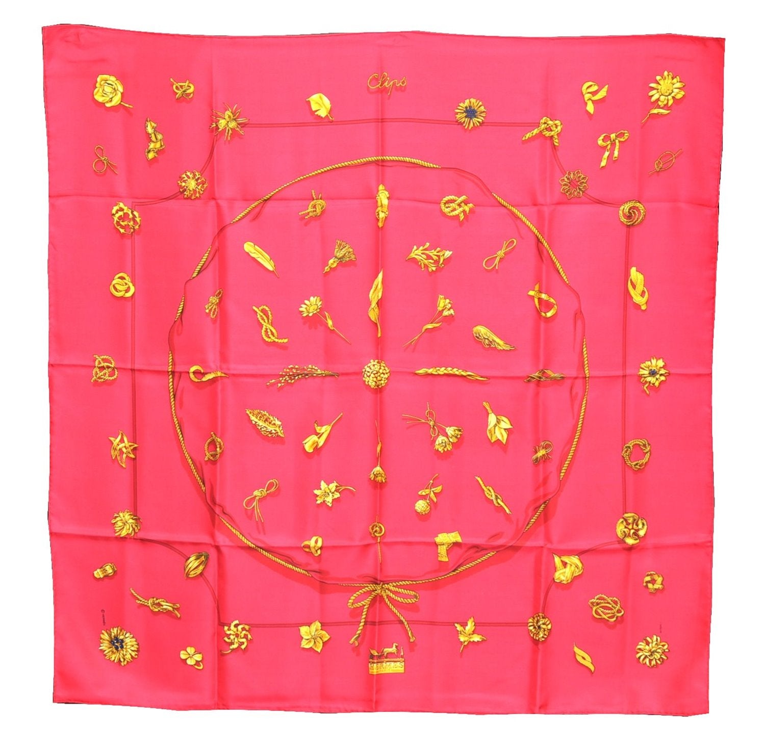 Authentic HERMES Carre 90 Scarf 