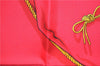 Authentic HERMES Carre 90 Scarf "Clips" Silk Red J7580