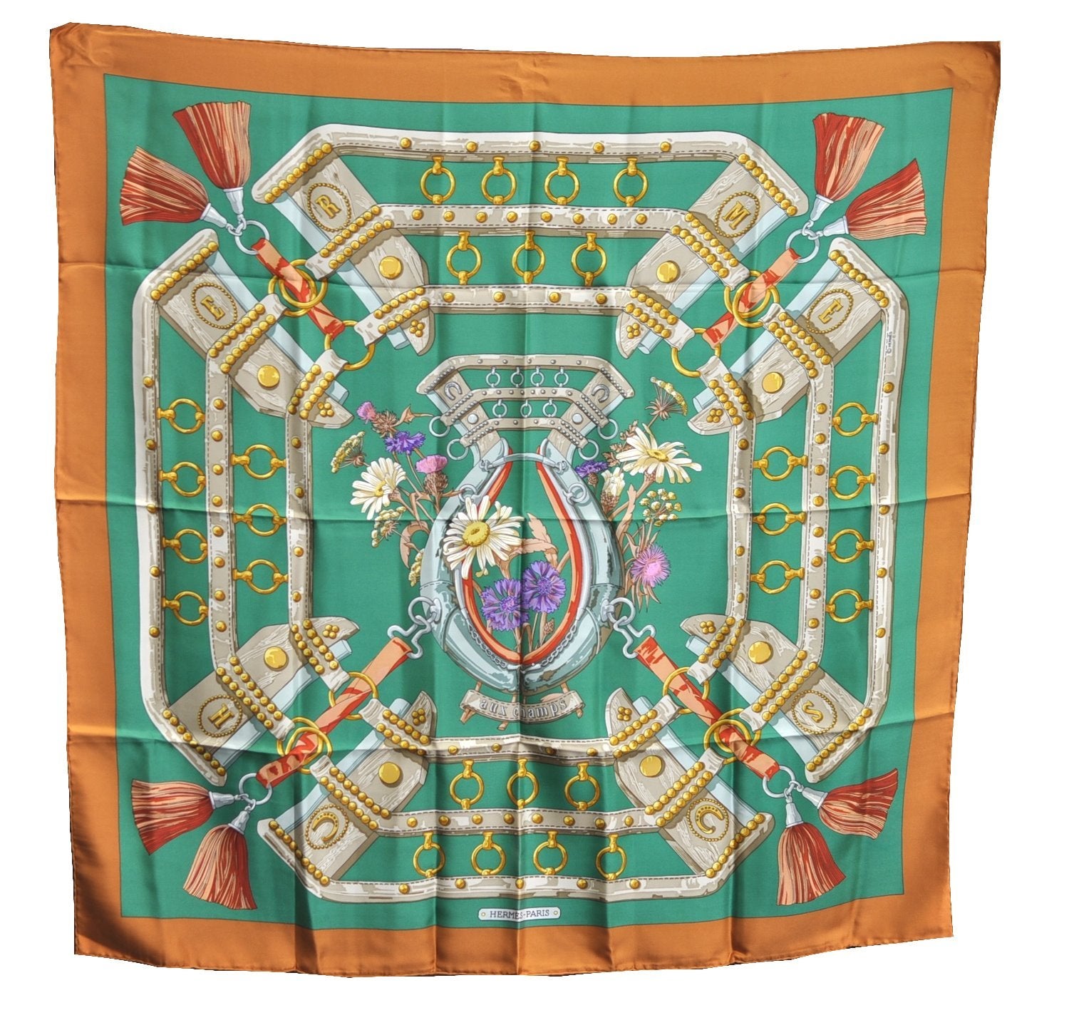 Authentic HERMES Carre 90 Scarf 