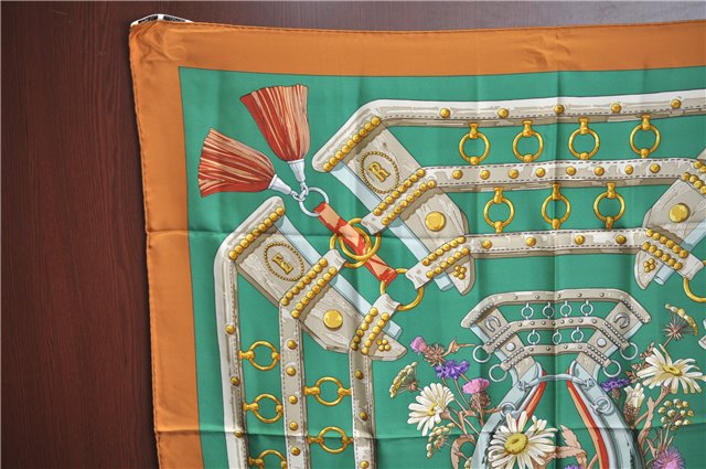 Authentic HERMES Carre 90 Scarf 