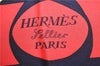 Authentic HERMES Carre 90 Scarf "Eperon d'Or" Silk Navy Blue J7599