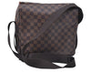 Authentic Louis Vuitton Damier Naviglio Shoulder Cross Body Bag N45255 LV J7622