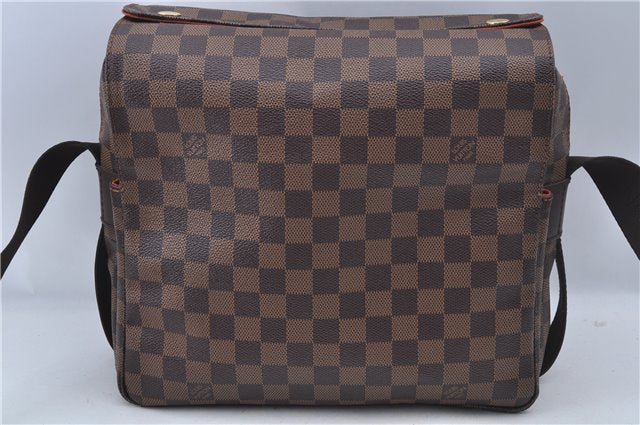 Authentic Louis Vuitton Damier Naviglio Shoulder Cross Body Bag N45255 LV J7622