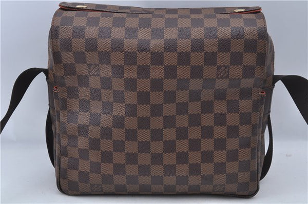 Authentic Louis Vuitton Damier Naviglio Shoulder Cross Body Bag N45255 LV J7622