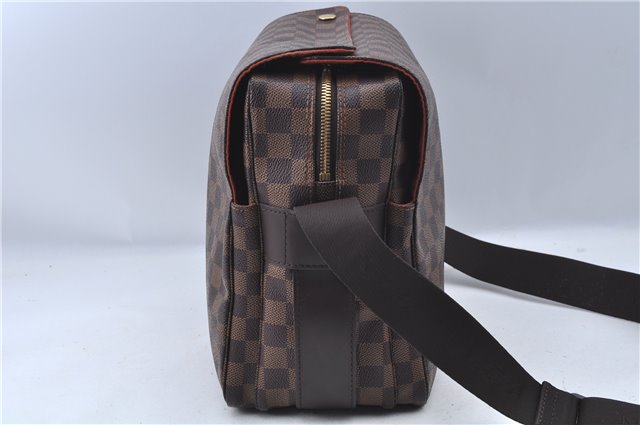 Authentic Louis Vuitton Damier Naviglio Shoulder Cross Body Bag N45255 LV J7622