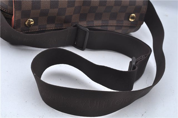 Authentic Louis Vuitton Damier Naviglio Shoulder Cross Body Bag N45255 LV J7622