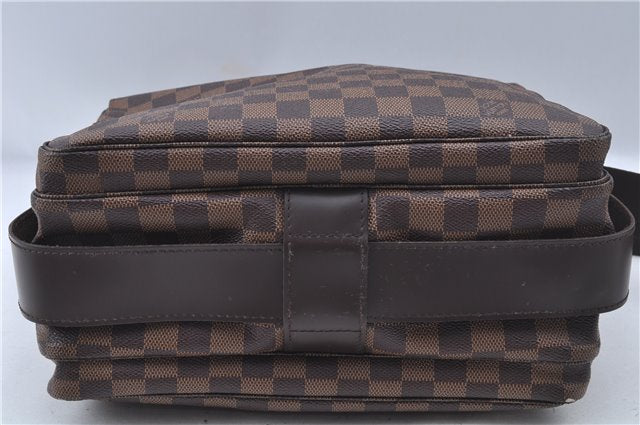 Authentic Louis Vuitton Damier Naviglio Shoulder Cross Body Bag N45255 LV J7622