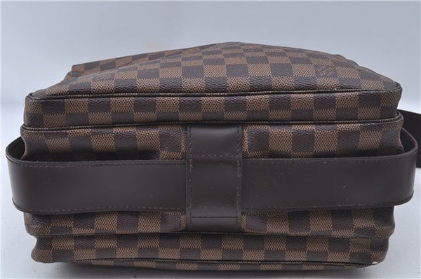 Authentic Louis Vuitton Damier Naviglio Shoulder Cross Body Bag N45255 LV J7622