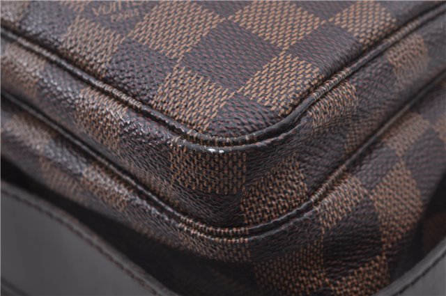 Authentic Louis Vuitton Damier Naviglio Shoulder Cross Body Bag N45255 LV J7622