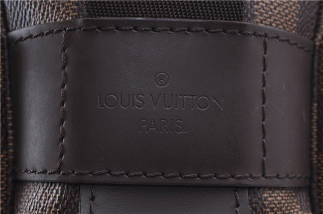 Authentic Louis Vuitton Damier Naviglio Shoulder Cross Body Bag N45255 LV J7622