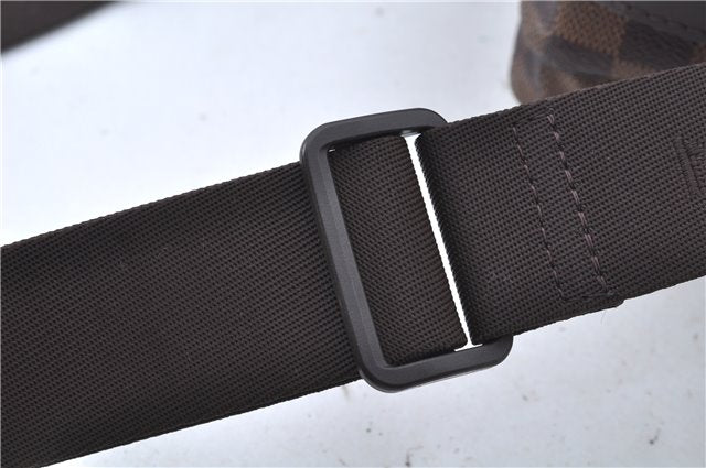 Authentic Louis Vuitton Damier Naviglio Shoulder Cross Body Bag N45255 LV J7622