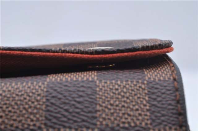 Authentic Louis Vuitton Damier Naviglio Shoulder Cross Body Bag N45255 LV J7622