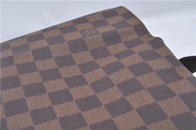 Authentic Louis Vuitton Damier Naviglio Shoulder Cross Body Bag N45255 LV J7622