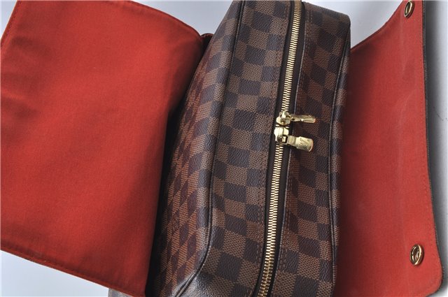 Authentic Louis Vuitton Damier Naviglio Shoulder Cross Body Bag N45255 LV J7622