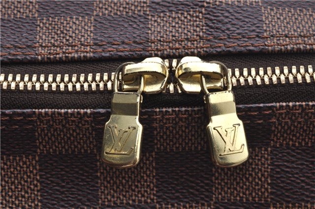 Authentic Louis Vuitton Damier Naviglio Shoulder Cross Body Bag N45255 LV J7622