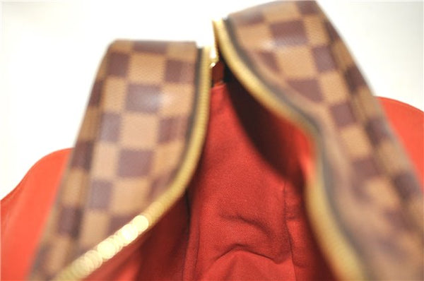 Authentic Louis Vuitton Damier Naviglio Shoulder Cross Body Bag N45255 LV J7622