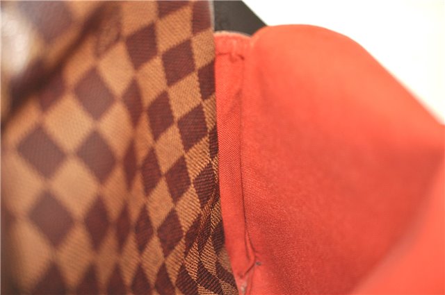 Authentic Louis Vuitton Damier Naviglio Shoulder Cross Body Bag N45255 LV J7622